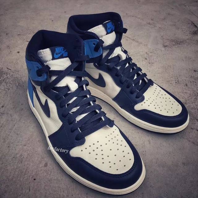 货量9.5万双:aj1新"北卡蓝"黑曜石居然提前发售,速度锁定!