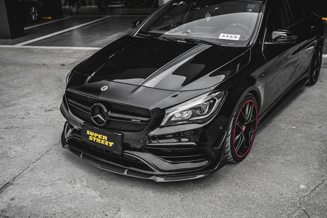 【superstreet速度机器】黑武士-奔驰amg cla45