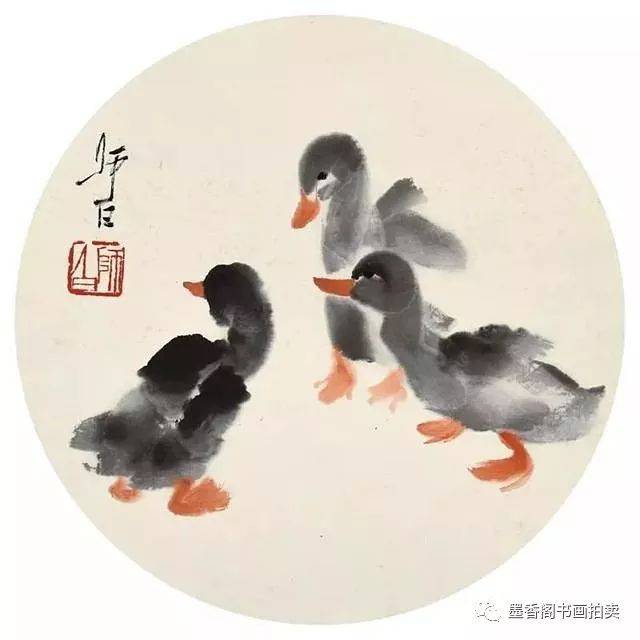 国画技法:两种写意鸭子的画法