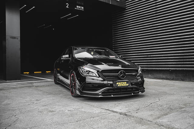 【superstreet速度机器】黑武士-奔驰amg cla45