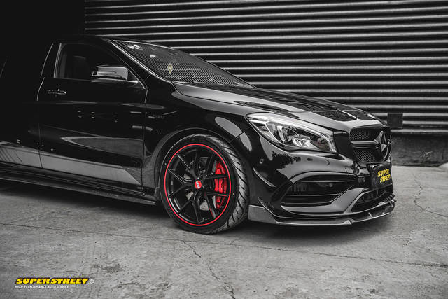 【superstreet速度机器】黑武士-奔驰amg cla45