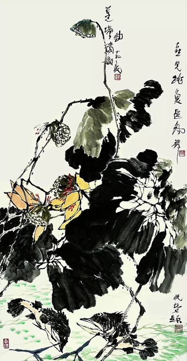 郭志光:并不是画一枝花,添一只鸟就是花鸟画