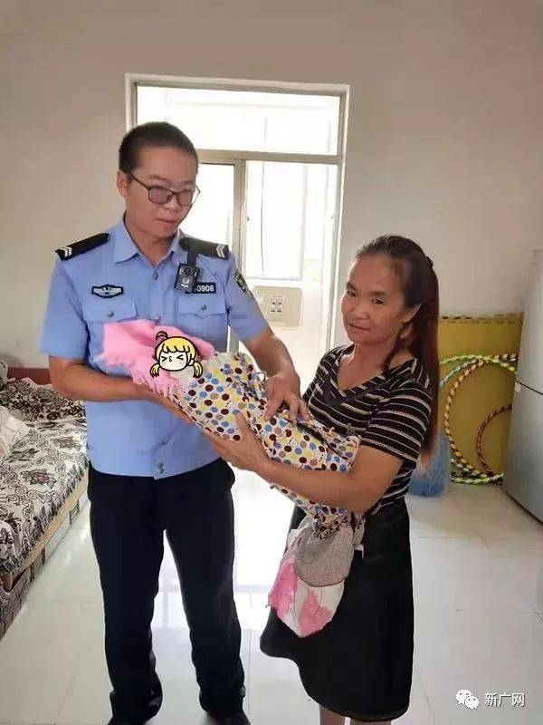 群众路边发现弃婴 民警接力暖心救助