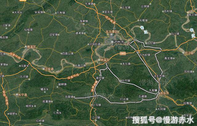原创合江九支至纳溪老路变省道将改扩建,未来泸州赤水形成五条大通道