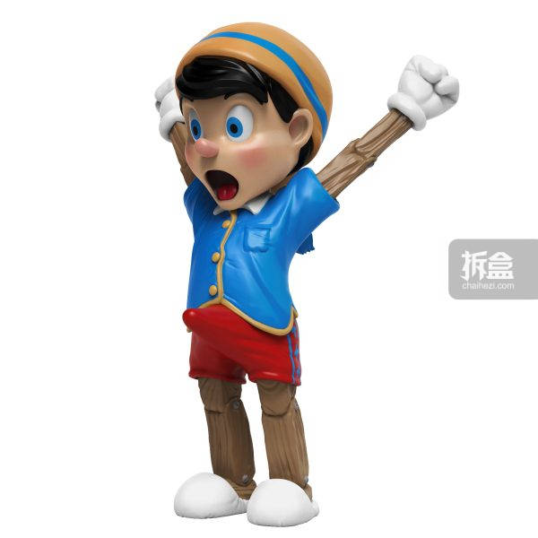 mightyjazz匹诺曹,mightyjazz玩偶 mighty jaxx 蓝色匹诺曹 特大版雕像