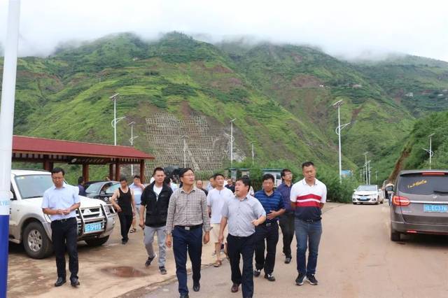 近日,漾濞县委副书记李庚昌,县人民政府副县长常继雄等考察团一行走进