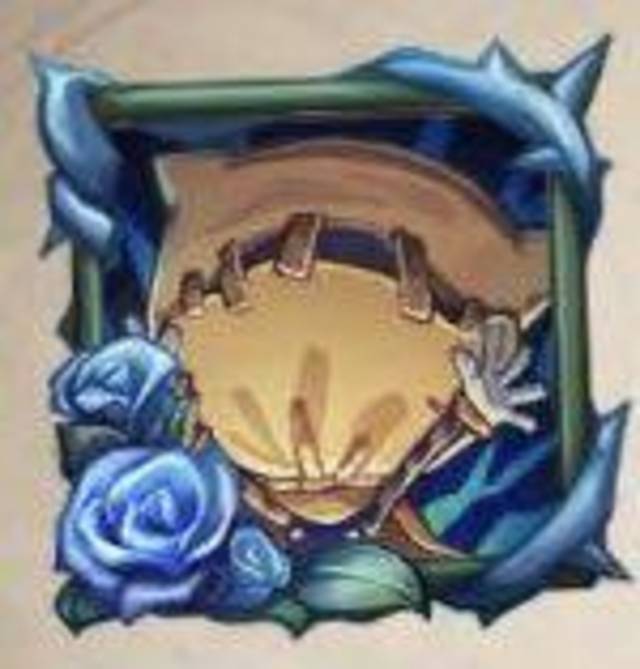 第五人格:蓝色妖姬头像框怎么搭配?小姐姐都喜欢富江