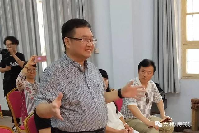 开封市文化广电和旅游局局长魏培仕一行调研大相国寺梵乐