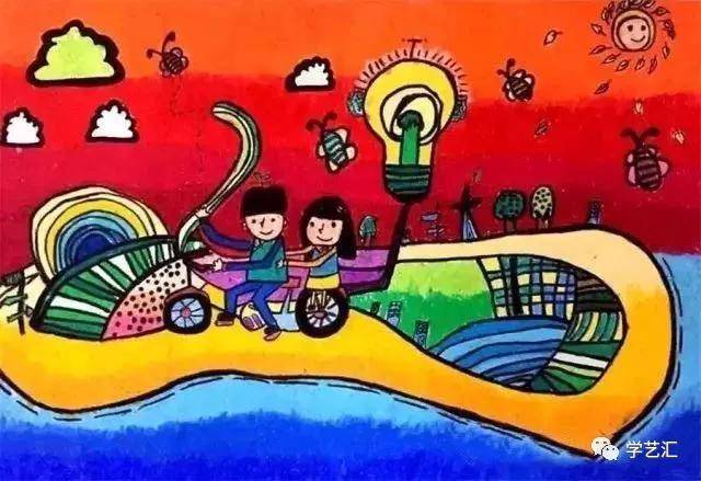 【创意儿童画素材】环境保护,"画"替我说出来!_手机