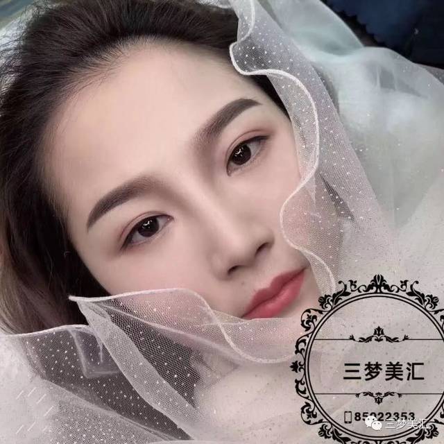 半永久定妆表情眉与高低眉设计小技巧