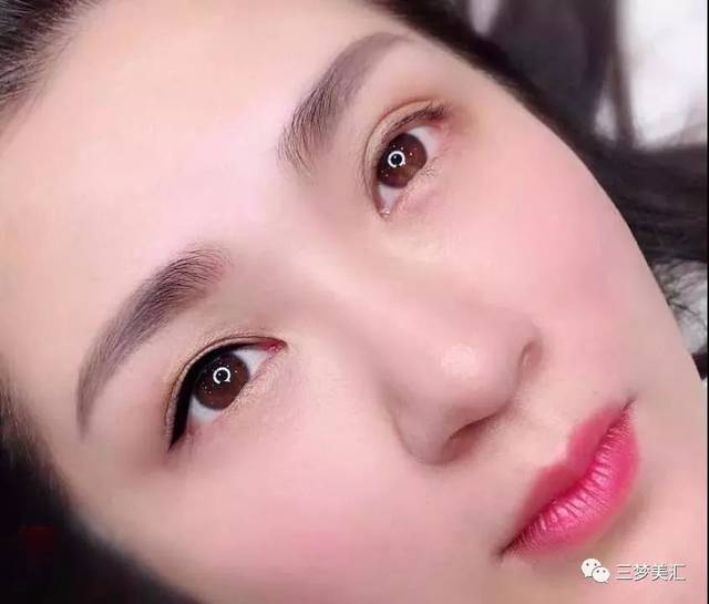 半永久定妆表情眉与高低眉设计小技巧