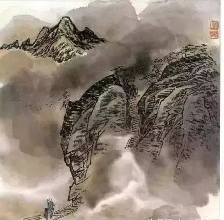 国画山水,画云,烟,雾,霭的画法,建议收藏学习!