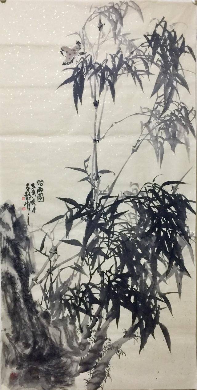 「著名画家」张本静竹子画作秀逸有神韵,犹如一首古诗