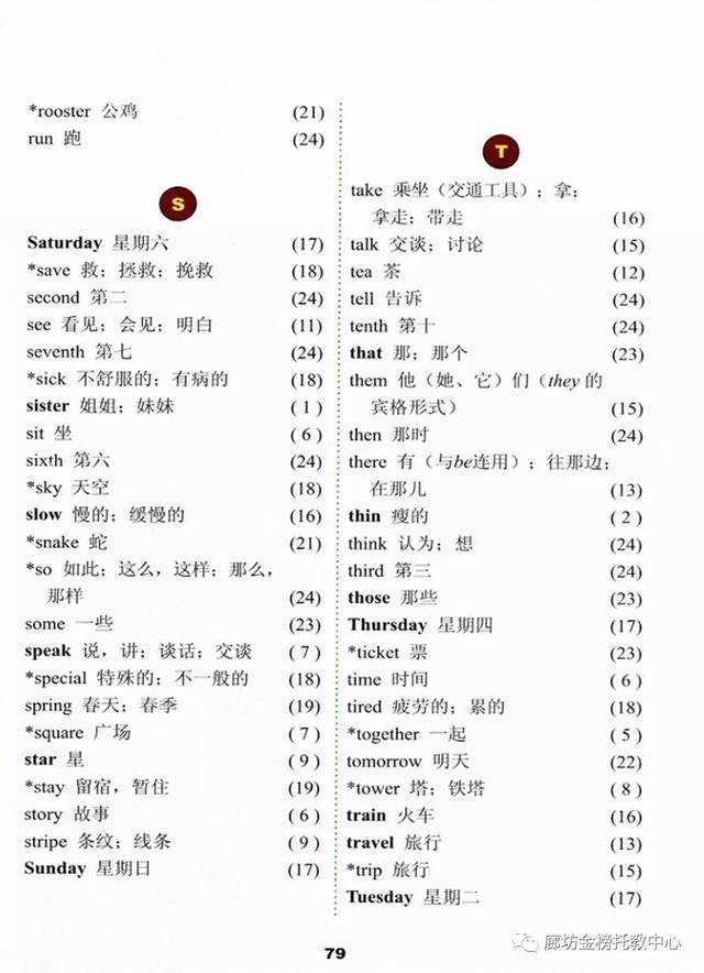 小学英语冀教版五年级上册电子课本