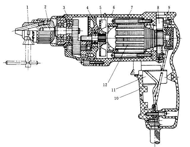 电钻的使用及故障诊断及维修