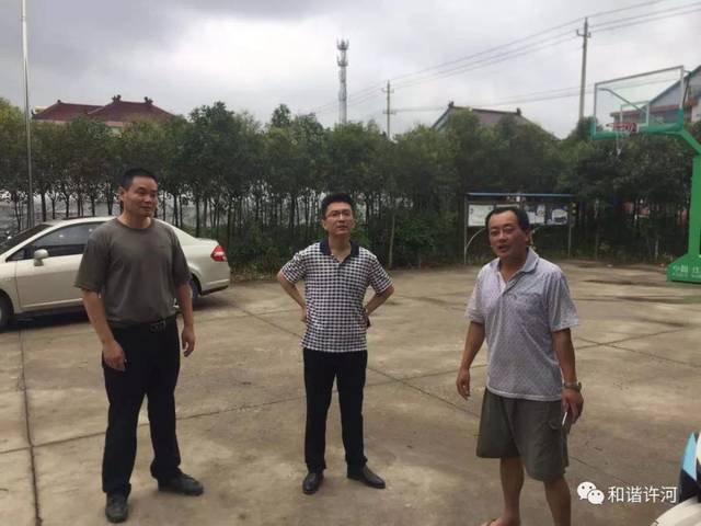 东台市许河镇全镇总动员确保防台防汛安全