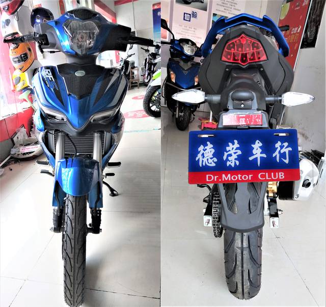 国产唯一性能弯梁 贝纳利rfs150i实拍体验