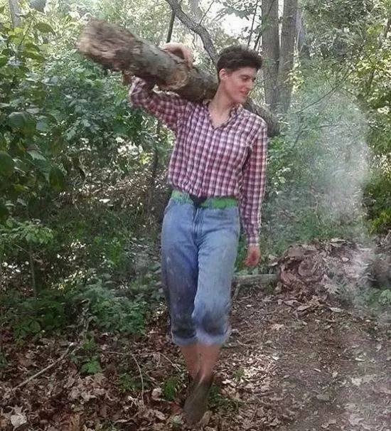 美国模特rain dove身高188cm,36e的女模"雌雄同体"的特征!