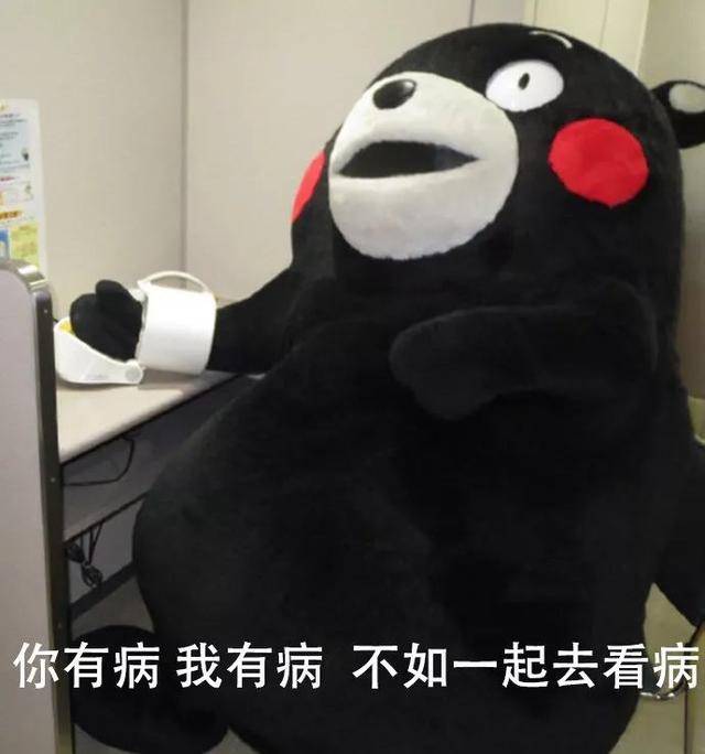 熊本熊表情包你单身我单身不如咱俩去结婚