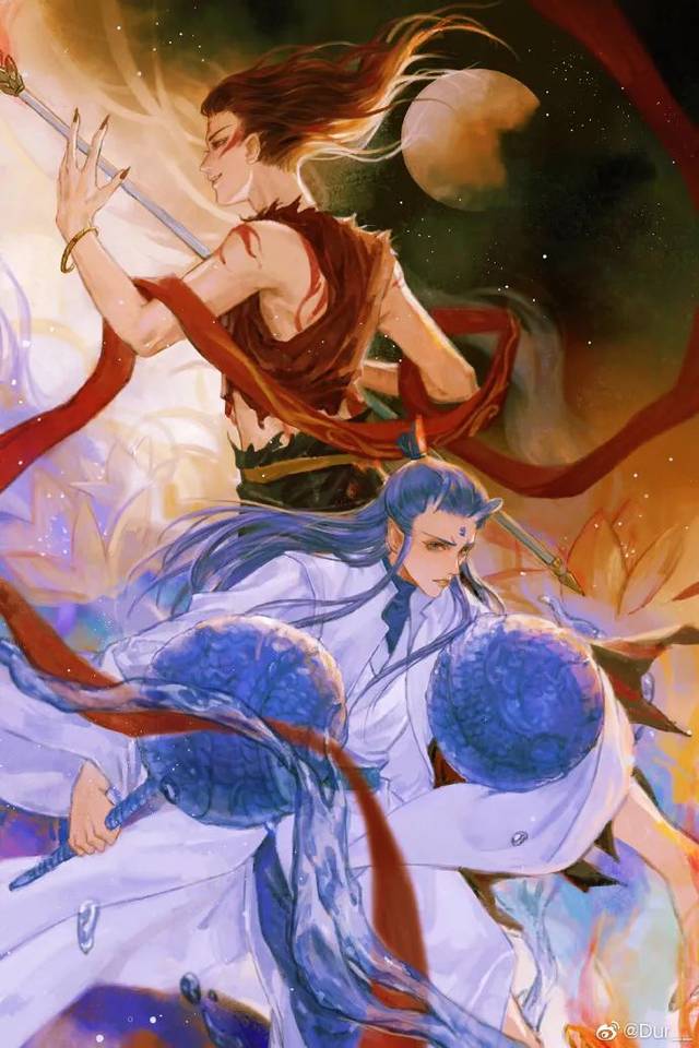 《哪吒》很容易画的,先这样,再这样就好了,网友们才是隐藏的大神