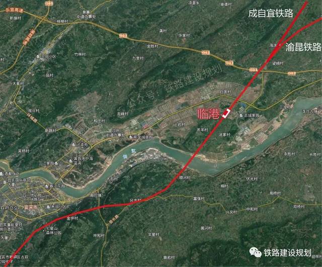 渝昆高铁会泽3个站详细位置卫星图!