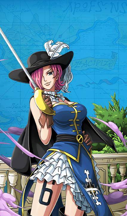 海贼王女王和公主壁纸:十大美女云集,蕾玖骑士装扮英姿飒爽