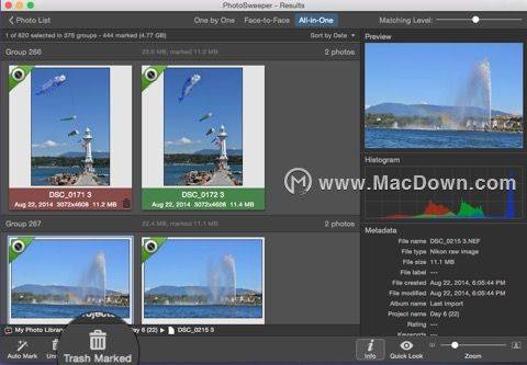 重复的照片太多占内存,怎么清理?photosweeper for mac3.4.1推荐