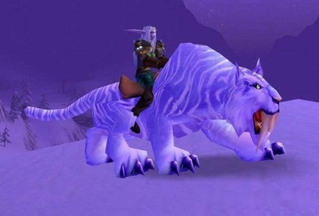 魔兽世界:怀旧服最帅的五大坐骑 冬泉豹领衔 榜首已遭PDD毒手?