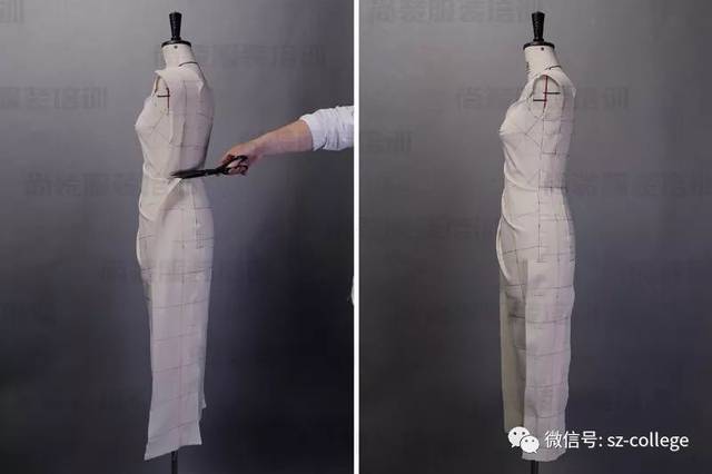 尚装 | 服装立体裁剪 | 光芒褶小礼服立裁