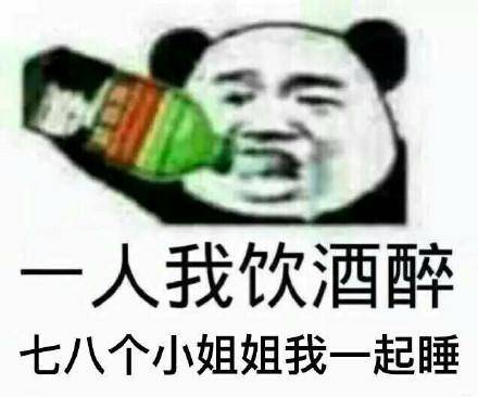 一人我饮酒醉,七八个小姐姐我一起睡