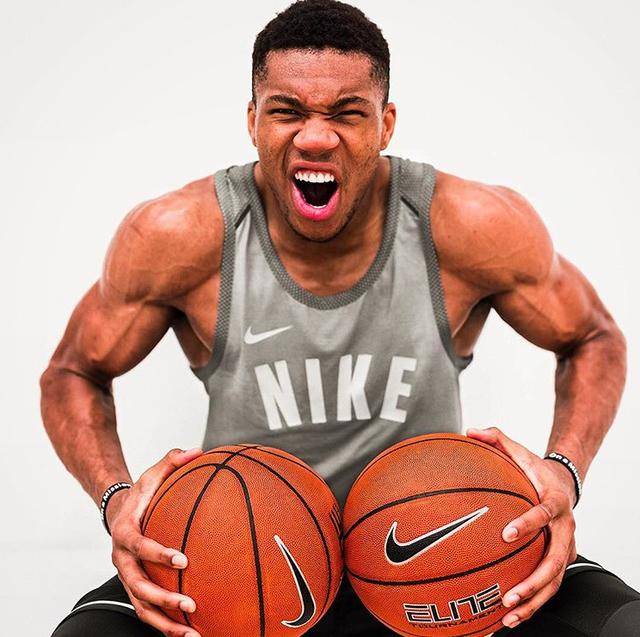 原创nba现役5大"魔鬼筋肉人",兰德尔壮得像头牛 詹皇麒麟臂惹眼