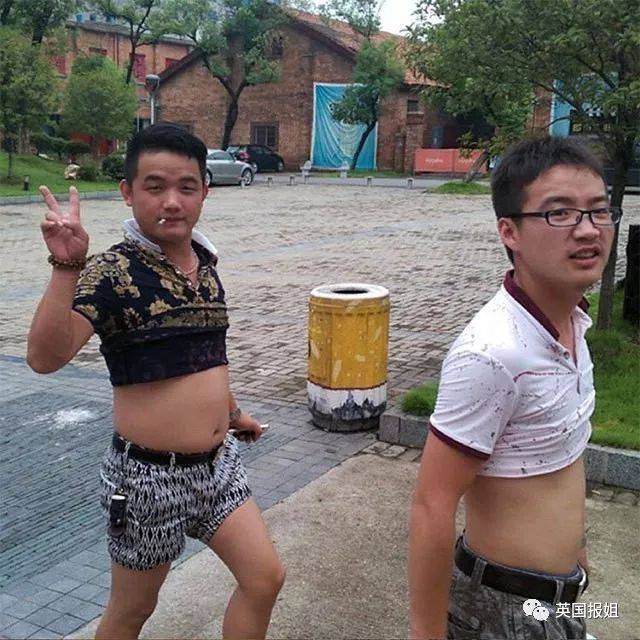 北京大爷引领国际时尚,"北京比基尼"竟吸引各国游客效仿?