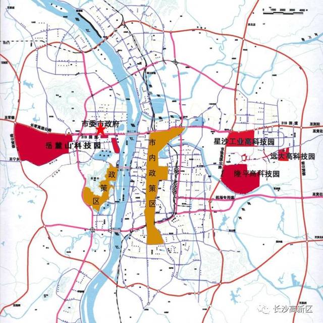 高新区就是麓谷吗?高新区和岳麓区什么关系?……答案在这里