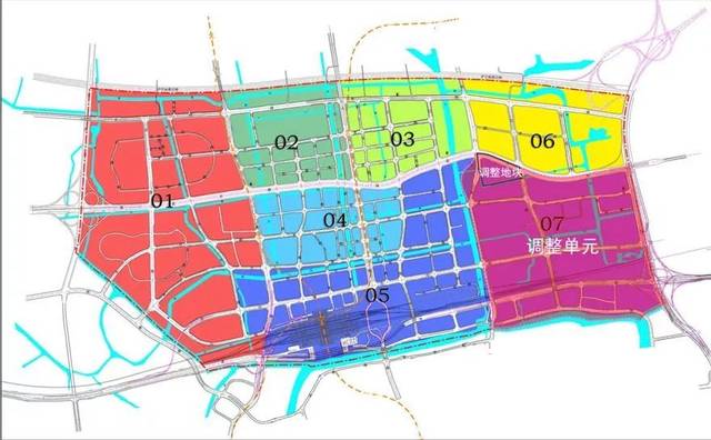 规划调整位于平江新城07基本控制单元西北角,北临城北东路,西,南临西