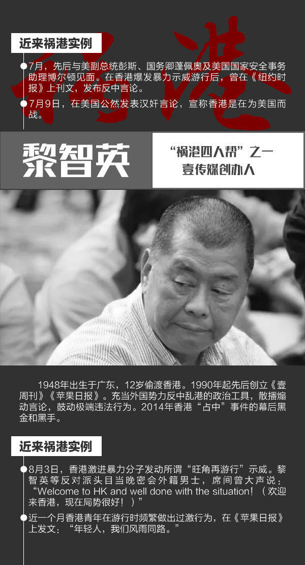 起底"祸港四人帮:拿自由民主当幌子,把年轻学生当炮灰