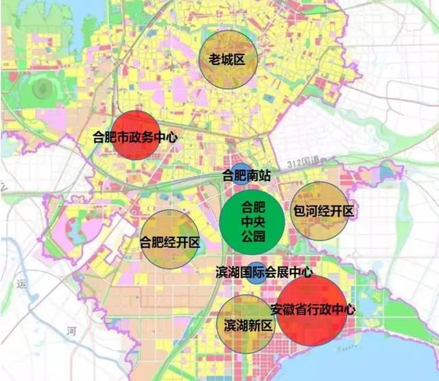 合肥楼市最大黑马地价5年翻8倍中央公园板块强势崛起