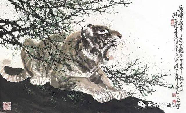 当代"虎痴"卓素铭及其画笔下的猛虎