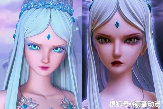 开启吸血鬼特效的叶罗丽仙子们,莫纱美若天仙,灵公主超可爱