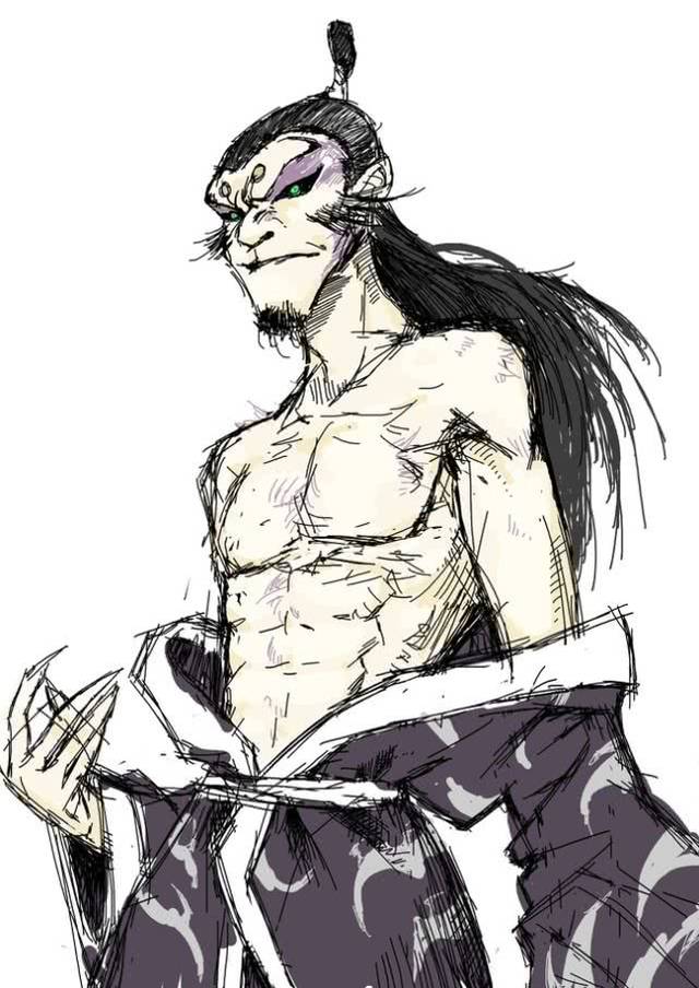 《哪吒之魔童降世》美图,申公豹秀出肌肉,超燃!