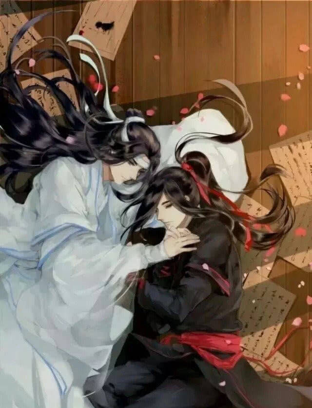 魔道祖师蓝忘机和魏无羡的图片合集,值得收藏