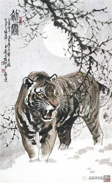 当代"虎痴"卓素铭及其画笔下的猛虎