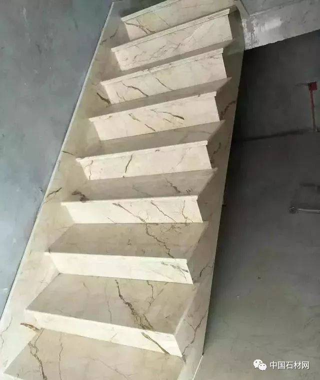 大理石楼梯测量与安装(100款大理石楼梯踏步实例)