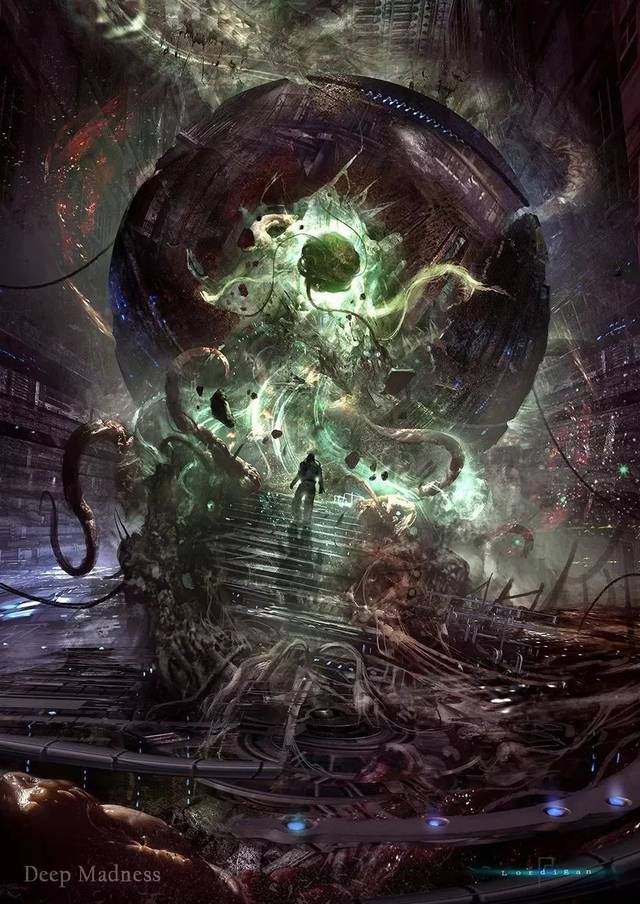 san值归0,领略国外插画师的扭曲世界!