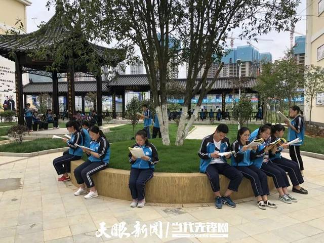 学习氛围浓厚的石阡县民族中学