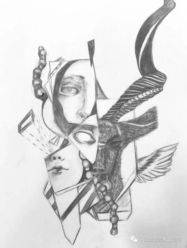 设计素描作品欣赏||这场"头脑风暴",你绝对不能错过.