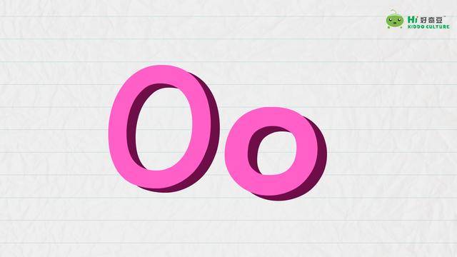 频，课程内容抢先看一起来看看，画面里出现了一个大写字母 o，跟读 [oʊ] .