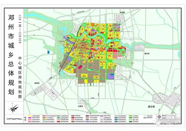 湍北新区规划建设是拓展邓州城市空间,提升邓州城市品味的一项重要