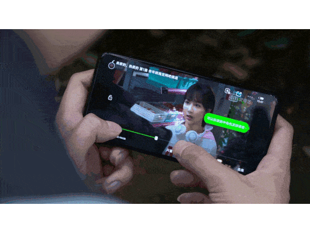 5g网络在线高清视频的拖动过程中,视频拖动几乎没有缓冲,真正做到了