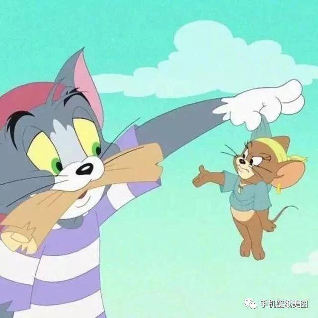 抖音超火头像情侣,猫和老鼠头像大全
