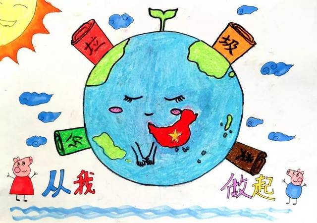 【参与投票】(少年组)北蔡镇垃圾分类创意绘画大赛来啦!